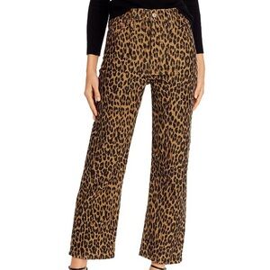 Levis Ribcage Leopard Pants